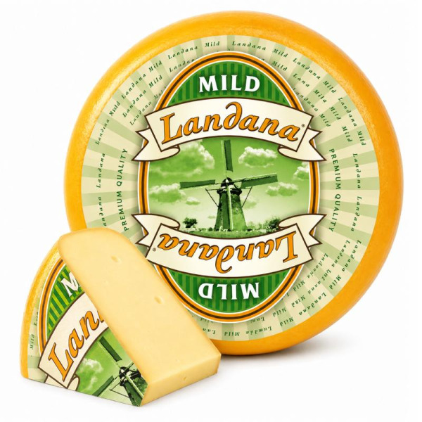 Купить Сыр молодой Гауда Landana Mild 50% – мягкость и сливочная нежность — премиальные Landana · Премиум от Cheese Map™ Украина