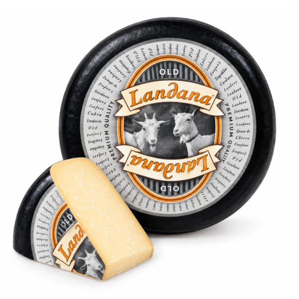 Купити Сир козячий витриманий Landana Old 50% – елегантність витримки та насичений смак — преміальні Landana · Преміум від Cheese Map™ Україна