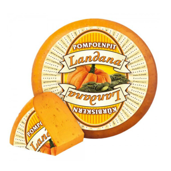 Купити Сир з гарбузом Pumpkin Landana 50% — преміальні Landana · Преміум від Cheese Map™ Україна