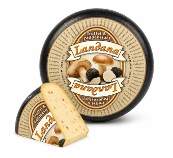 Landana Truffle & Cep сир з трюфелем та грибами 50% Нідерланди — фото | Сирна Карта