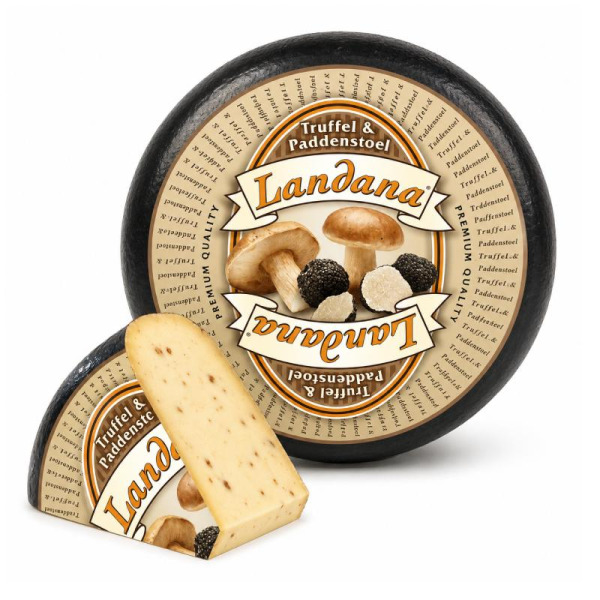 Купити Сир із трюфелем та грибами Truffle & Cep Landana 50% – елітний голландський делікатес — преміальні Landana · Преміум від Cheese Map™ Україна