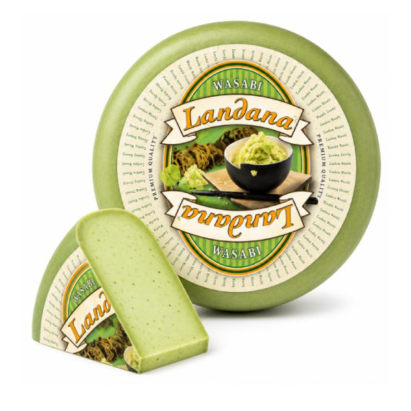 Купить Сыр с васаби Wasabi Landana 50% — премиальные Landana · Премиум от Cheese Map™ Украина