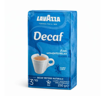 Lavazza Decaf Classico — кава мелена без кофеїну | Італія | 250 г – фото товару | Сирна Карта