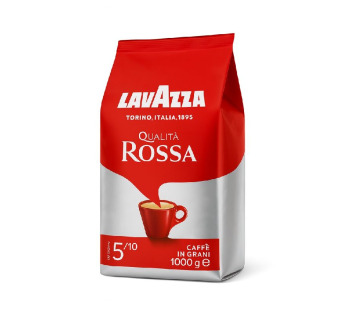 Lavazza Qualità Rossa — кофе в зернах | Италия | 1 кг - фото | Сирна Карта