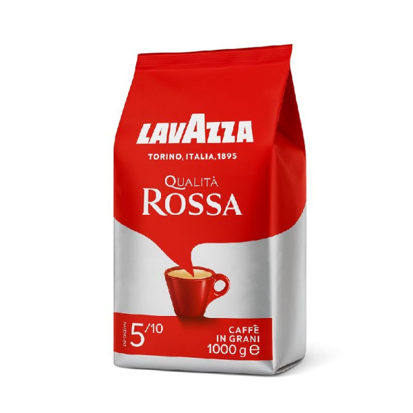 Lavazza Qualità Rossa — кофе в зернах | Италия | 1 кг – фото товара | Сырная Карта