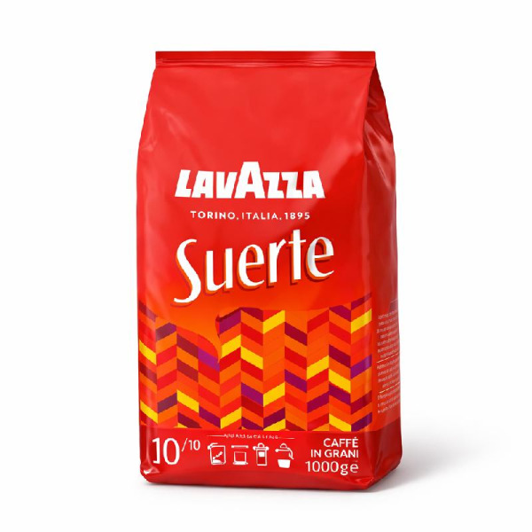 Lavazza Suerte — кава в зернах | Італія | 1 кг – фото товару | Сирна Карта