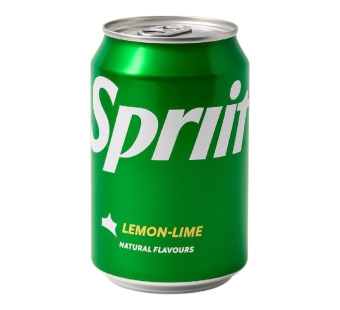 Lemon-Lime Sprit 330 мл — освежающий лимонно-лаймовый напиток с натуральными ароматами!  Идеальный выбор для жарких дней, ресторанов и стильных баров. - фото | Сирна Карта