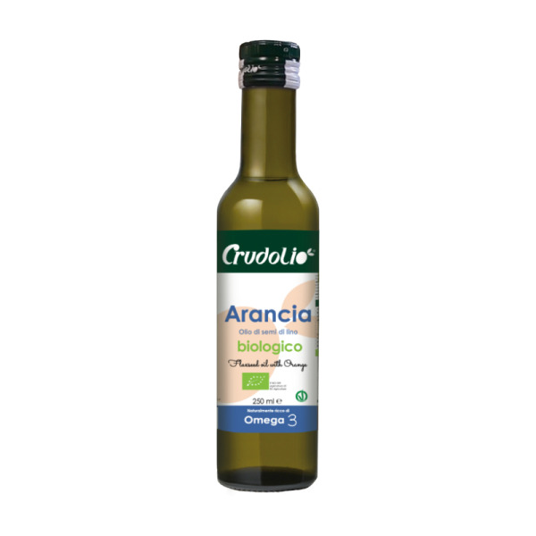 Купити Льняна олія Olio di Semi di Lino Crudolio Італія пляшка скло 0.25 l — преміальні Олія · Оливкова від Cheese Map™ Україна