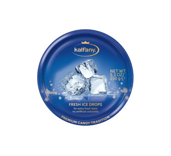 Льодяники освіжаючі "Ice Fresh Kalfany" Німеччина фасування жерсть 0.15 kg - фото | Сирна Карта