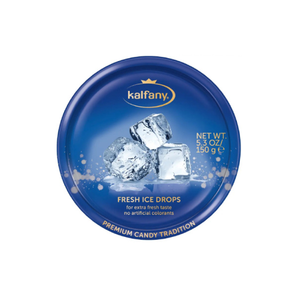 Купити Льодяники освіжаючі Ice Fresh Kalfany Німеччина фасування жерсть 0.15 kg — преміальні Шоколад · Цукерки від Cheese Map™ Україна