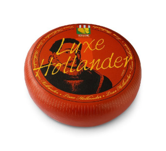 Luxe Hollander — сир Гауда 50% зрілий | Нідерланди | 1 кг – фото товару | Сирна Карта