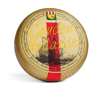 Luxe Hollander — сир Гауда 50% зрілий | Нідерланди | 1 кг – фото товару | Сирна Карта
