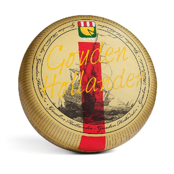 Luxe Hollander — сир Гауда 50% зрілий | Нідерланди | 1 кг – фото товару | Сирна Карта