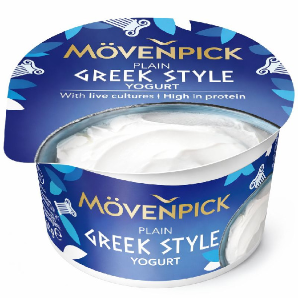 Купить Йогурт греческий Mövenpick Greek Style Plain 5% 100 г – Швейцарское качество в греческой традиции! ✨ — премиальные Йогурты · Кремовые Cheese Map™ Украина