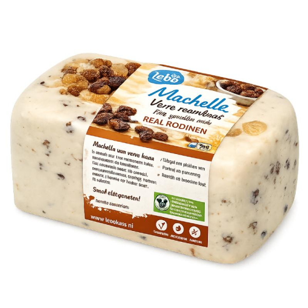 Купить Сливочный сыр с ромом и изюмом Machelle Lebo – роскошный вкус с нотками рома — премиальные Голландские · Сыры от Cheese Map™ Украина