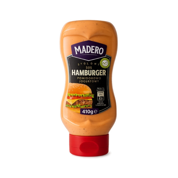 Купить Соус для бургеров Madero Sos Hamburger 410 г – идеальный томатно-йогуртовый акцент к мясу и грилю! — премиальные Горчицы · Майонезы от Cheese Map™ Украина