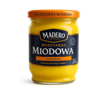 Madero Musztarda Miodowa горчица медовая 270 г Польша - фото | Сирна Карта