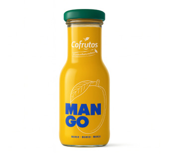 Манговий нектар "Cofrutos Mango" Іспанія, скло 200 мл - концентроване сонце в кожній краплі!  Преміальний смак, створений для гурманів. - фото | Сирна Карта