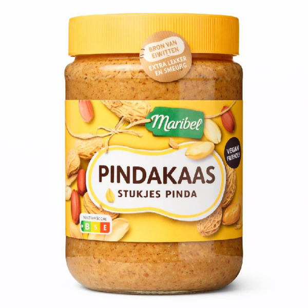 Maribel Pindakaas — арахисовая паста | Нидерланды | 600 г – фото товара | Сырная Карта