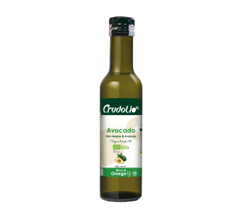 Масло авокадо "Olio Vergine di Avocado Crudolio" Италия бутылка стекло 0.25 l - фото | Сирна Карта