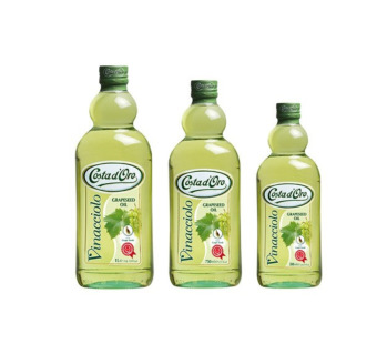 Масло из виноградных косточек Costa d\'Oro Италия бутылка стекло 0.5 l - фото | Сирна Карта