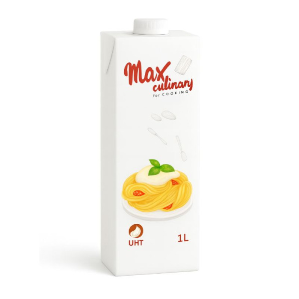 Max Culinary Cooking Cream 20% — вершки | Болгарія | 1 л – фото товару | Сирна Карта