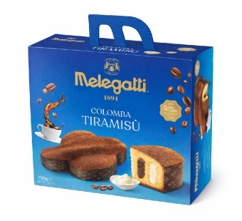 Melegatti Colomba Tiramisu — великодній кекс | Італія | 750 г – фото товару | Сирна Карта