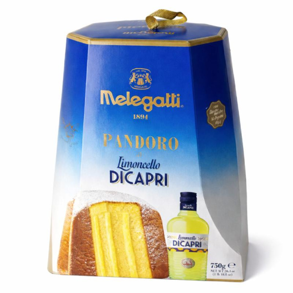 Melegatti Pandoro Limoncello DiCapri — пасхальный кекс | Италия | 750 г – фото товара | Сырная Карта