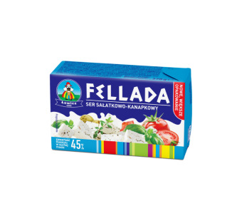 Мягкий рассольный сыр  Fellada "Łowicz" 45% фасовка 0.27 kg - фото | Сирна Карта