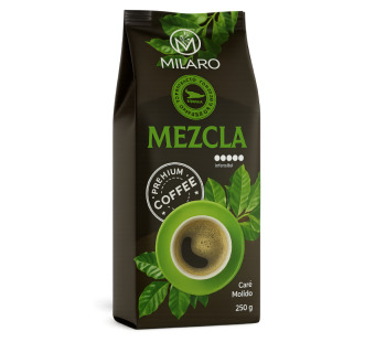 ☕ Milaro Mezcla мелена кава 250 г – інтенсивний смак Іспанії у кожній чашці! – фото товару | Сирна Карта