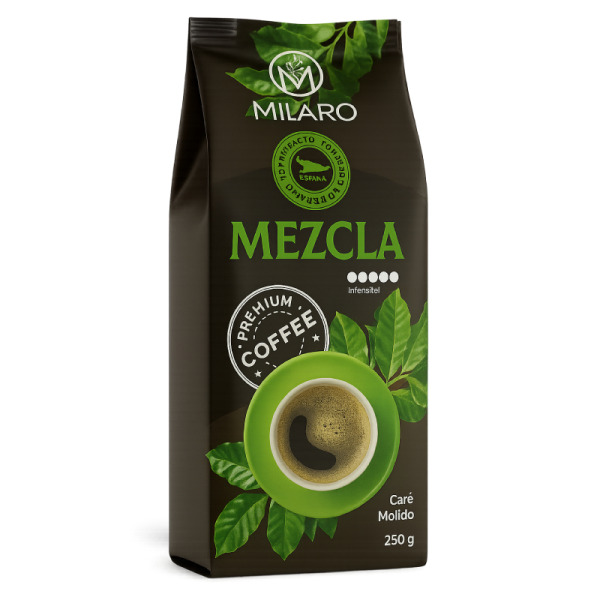 Купить ☕ Milaro Mezcla молотый кофе 250 г – интенсивный вкус Испании в каждой чашке! — премиальные Кофе · Какао от Cheese Map™ Украина