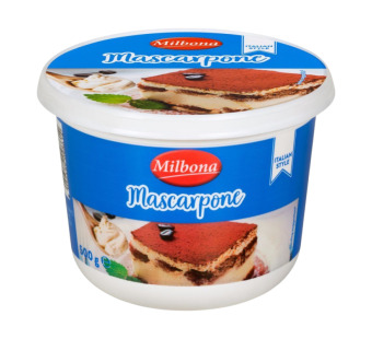 Milbona Mascarpone сир вершковий 60% 500 г Німеччина - фото | Сирна Карта