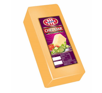 Mlekovita Cheddar — полутвердый сыр | Польша | 1 кг — фото | Сирна Карта