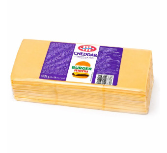 Mlekovita Cheddar сир тостовий 45% 1033 г Польща — фото | Сирна Карта