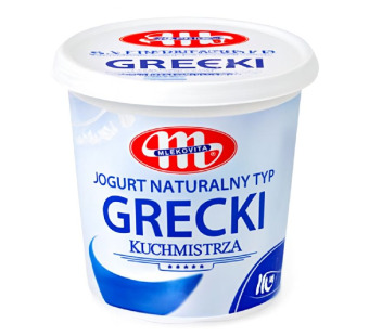 Mlekovita Греческий 10% — йогурт | Польша | 1 кг - фото | Сирна Карта