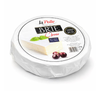 Mlekovita LaPolle Brie — сыр с белой плесенью | Польша | 1 кг – фото товару | Сирна Карта