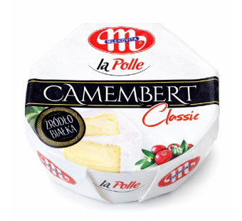 Mlekovita LaPolle Camembert 51% — мягкий сыр | Польша | 120 г - фото | Сирна Карта