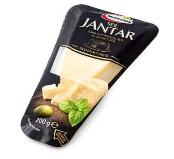 Mlekpol Jantar сыр твердый 24% 200 г Польша – фото товару | Сирна Карта