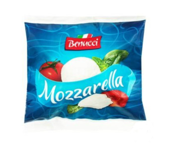 Сир Моцарелла в розсолі "Benucci" фасування 0.1 kg - фото | Сирна Карта
