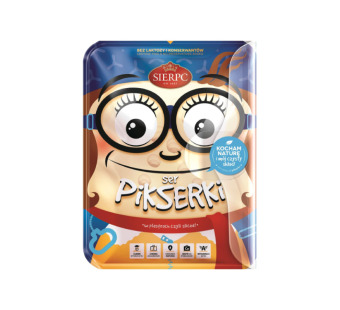 Сыр нарезка детская Пиксерки "Sierpc" фасовка 0.135 kg - фото | Сирна Карта