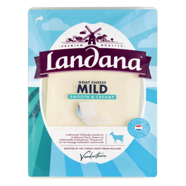 Купить Сыр нарезка козий молодой Landana 50% фасовка 0.120 kg — премиальные Landana · Премиум от Cheese Map™ Украина