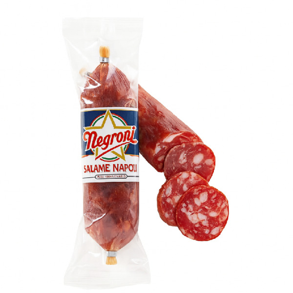 Купити Negroni Salame Napoli — Ковбаса сиров’ялена | Італія | 0.25 кг — преміальні Мясні · Закуски від Cheese Map™ Україна