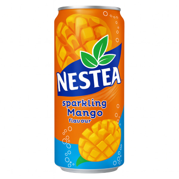 Купить Nestea Sparkling Mango 0.33 L — тропическая искра вкуса! Газированный чай с манго — премиальное освежение с характером!¶¶ — премиальные Соки · Нектары от Cheese Map™ Украина