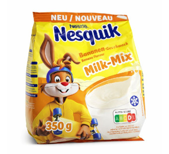 Nestlé Nesquik Milk Mix Banana — молочний напій | Німеччина | 350 г – фото товару | Сирна Карта