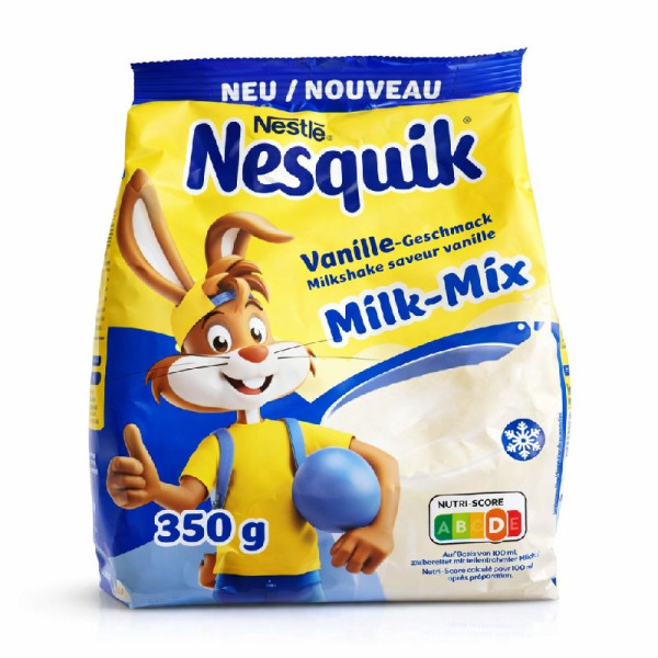 Nestlé Nesquik Milk Mix Vanilla — молочный напиток | Германия | 350 г – фото товара | Сырная Карта