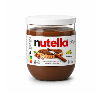 Nutella шоколадно-ореховая паста с какао 200 г Италия - фото | Сирна Карта