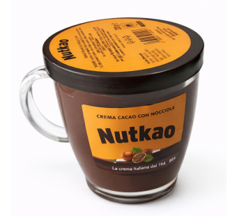 Nutkao — шоколадно-горіхова паста | Італія | 330 г – фото товару | Сирна Карта