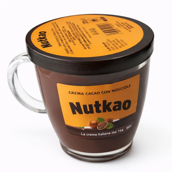 Nutkao — шоколадно-горіхова паста | Італія | 330 г – фото товару | Сирна Карта