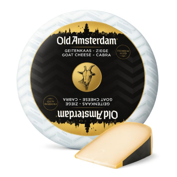 Купить Old Amsterdam Goat Cheese — Сир козячий витриманий | Нідерланди | 1 кг — премиальные Голландские · Сыры от Cheese Map™ Украина