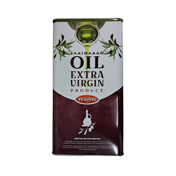 Купити Оливкова олія  аналог Olio Extra Virgine Di Oliva VesuVio фасування жерсть 5 l — преміальні Олія · Оливкова від Cheese Map™ Україна